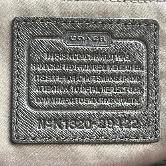 COACH 29422 Madison Christie Black Leather Gold Carryall Satchel Crossbody - Picture 2 of 11